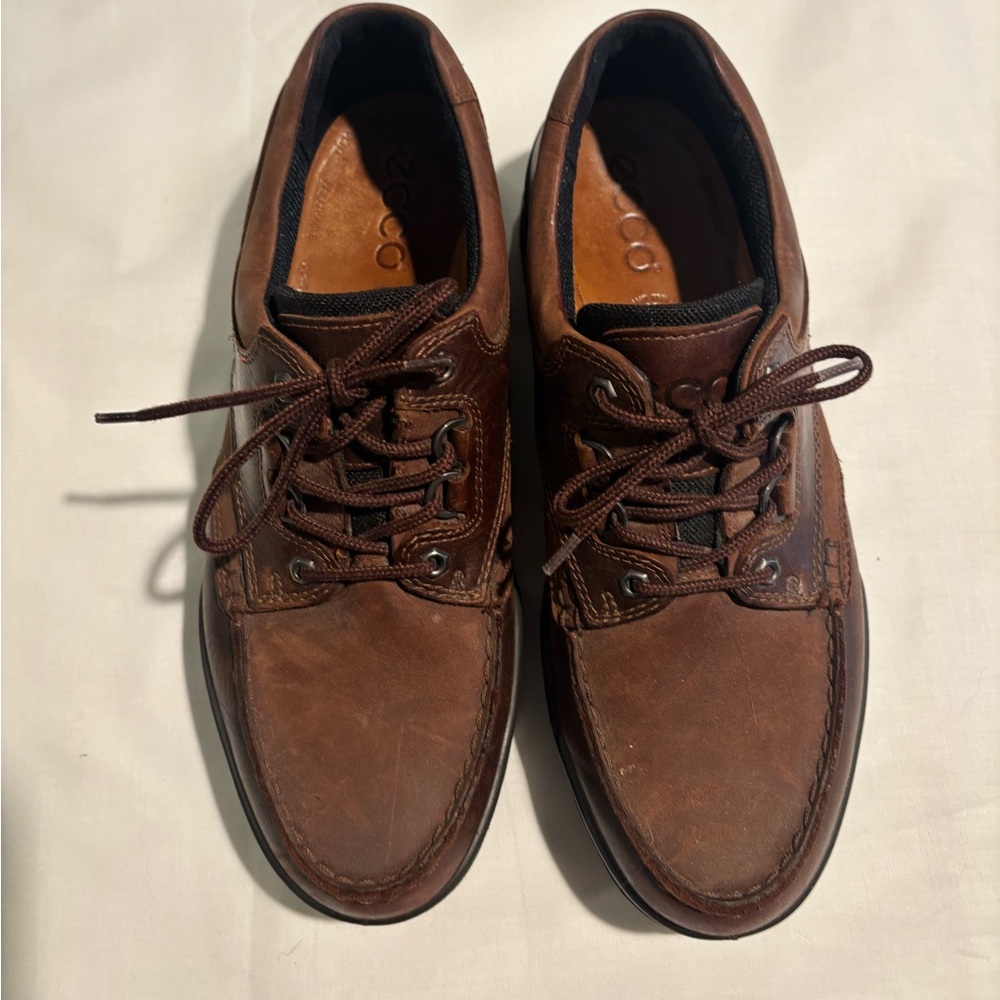 ECCO Men's Leather Track 25 Waterproof Shoes size 45